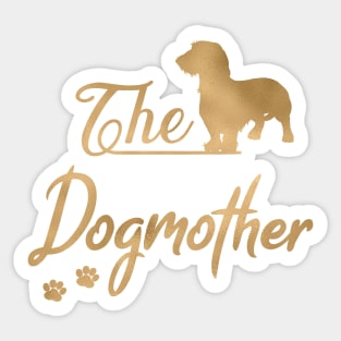 The Dachshund aka Doxie Dogmother - Wirehaired Version Sticker